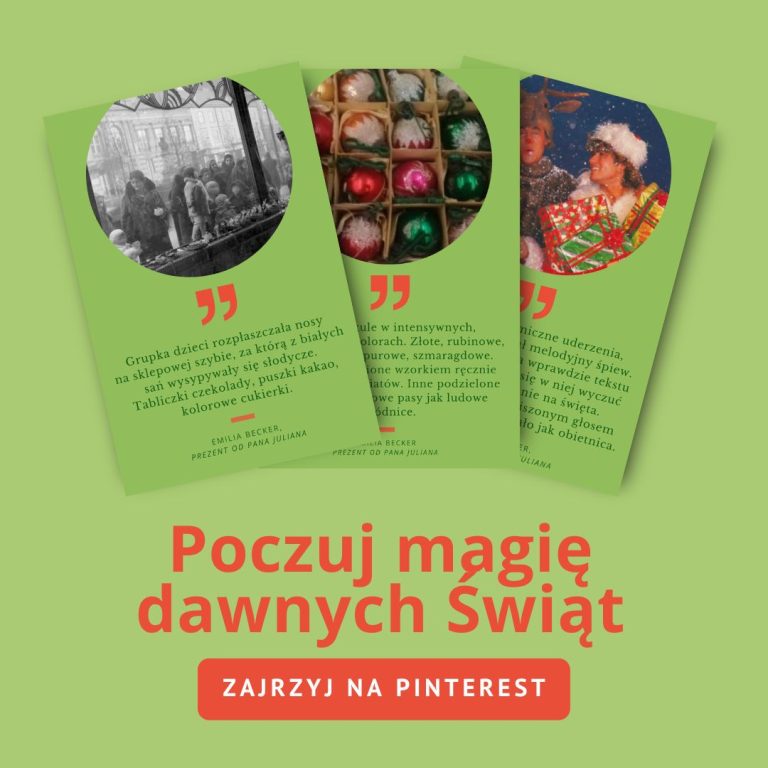 Zaproszenie do śledzenia profilu na Pintereście na temat polskich zwyczajów świątecznych